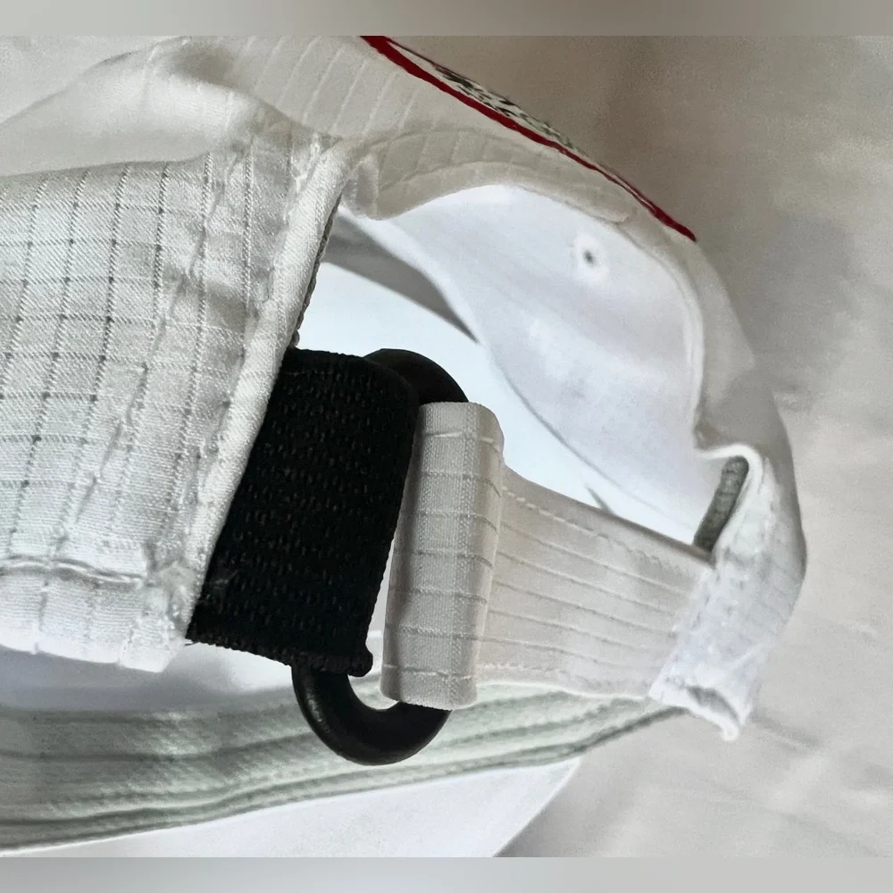 AirGolfing Professional Performance Golf Hat White adjustable Anti-UV New